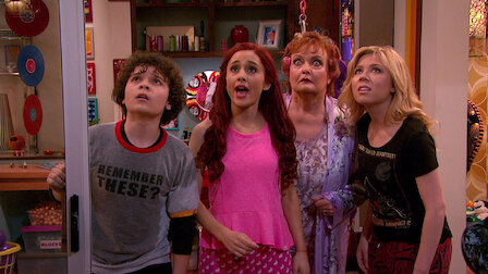 ariana grande pink dress sam and cat